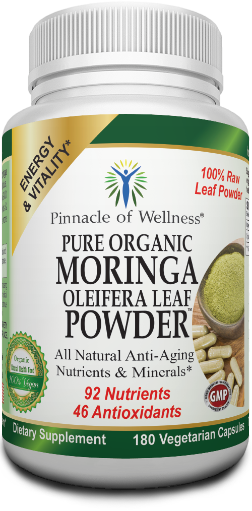 Pure Organic Moringa Oleifera Leaf Powder
