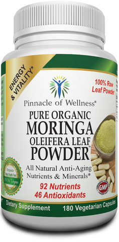 Pure Organic Moringa Oleifera Leaf Powder